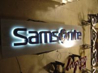 samsonite metal kabartma tabela